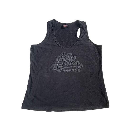 Harley Davidson, razorback black tank top tee size 3x - Picture 1 of 7